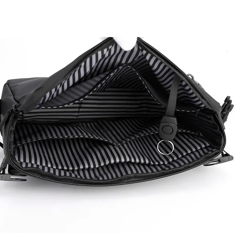 Men Shoulder Cross Body Sling Bag Fashion Casual Multi-Capacity Military Business Nylon Male Briefcase Messenger Bag 250809