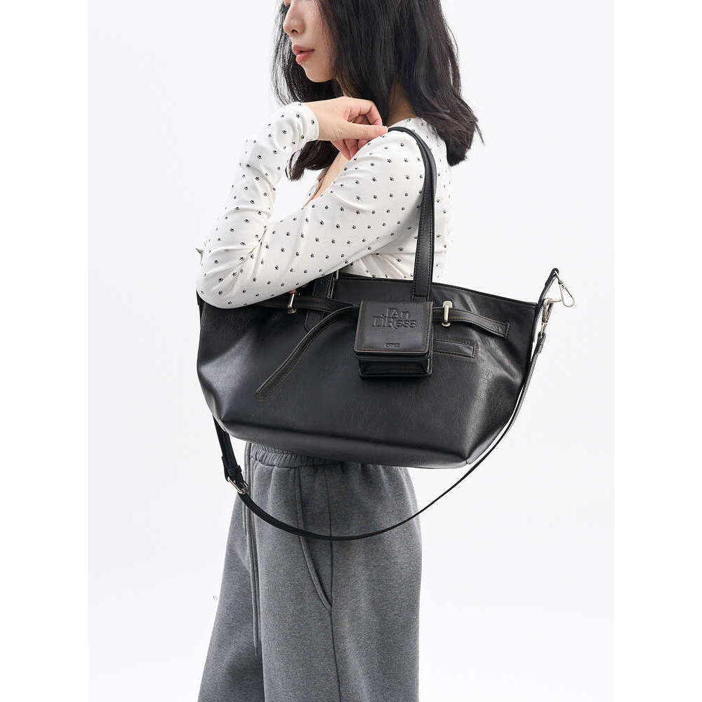 Designer Bag Tote Bag Shoulder Bag SS Vintage Washed Color Gallini Multi Form Modern Tote Large Capacity Crossbody Bag