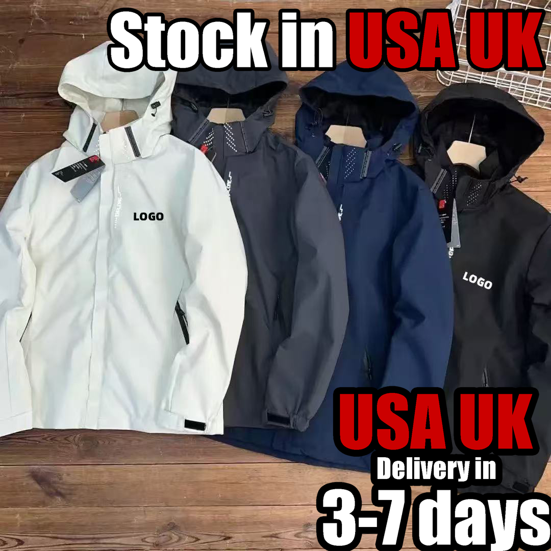 under amour mens windbreaker jacket Flight Spring And Autumn hooded Sports Windbreaker Casual Winter Sport Under Armor windproof waterproof reflective softshell