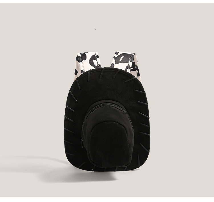 Autumn New Unisex Style Backpack Couple Hat Backpack Trendy Cute Retro Creative Backpack Autumn New Designer Bag Personalized Travel Small Backpack