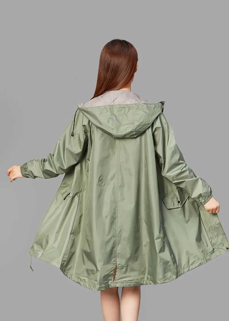 Fashion Raincoat Lightweight And Breathable Long Windbreaker Fashion Raincoat Y250814