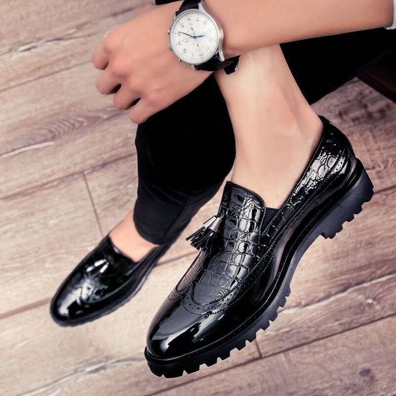American Style Man Casual Comfortable Fashion Loafers Men Leather Shoes