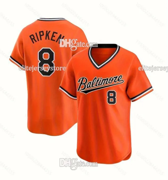 Personalized Custom Baseball Jersey Jackson Holliday Westburg Gunnar Henderson Adley Rutschman RIPKEN Bautista Embroidered Letter Number 444