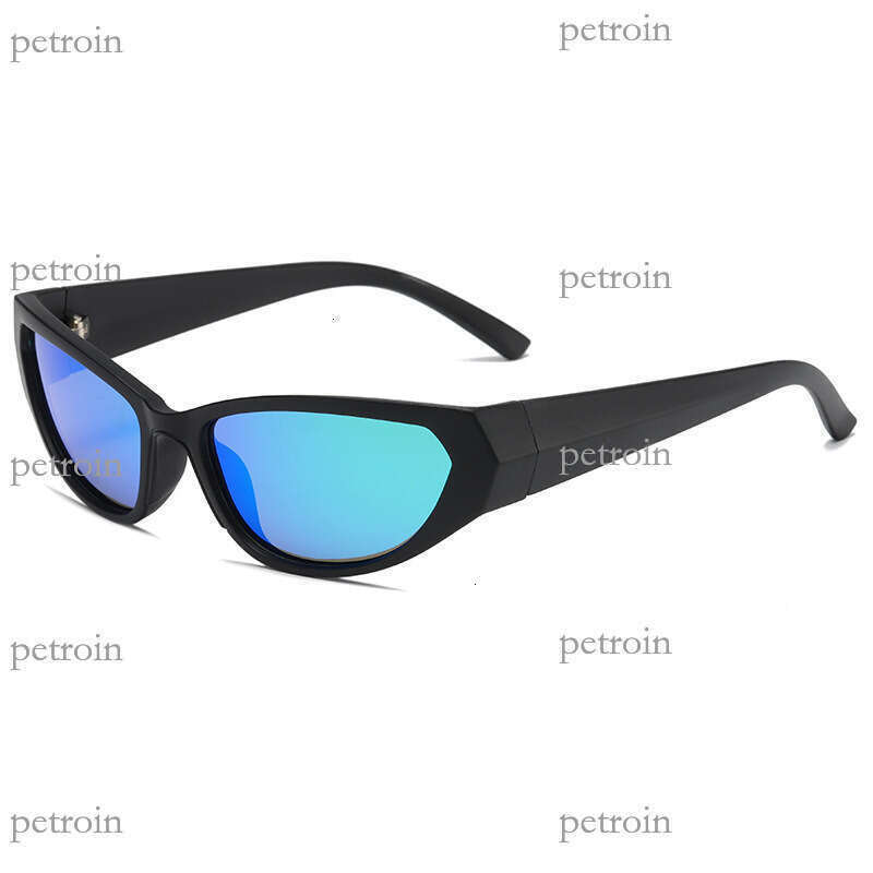 New Style Personality Fashion HD Polarized Futuristic Cat Eye Y2K Trendy Sunglasses