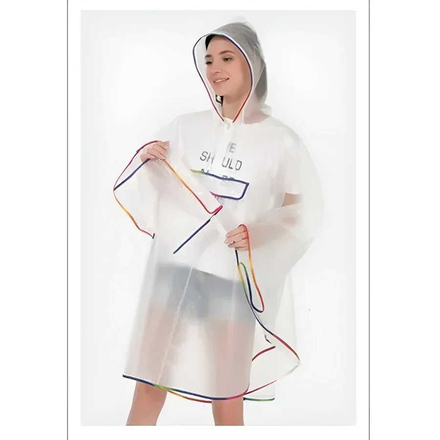 Poncho Reusable Cycling Bike Raincoat Rain Cape Poncho Hooded Rain Coat Mobility Scooter Cover Lightweight Y250814