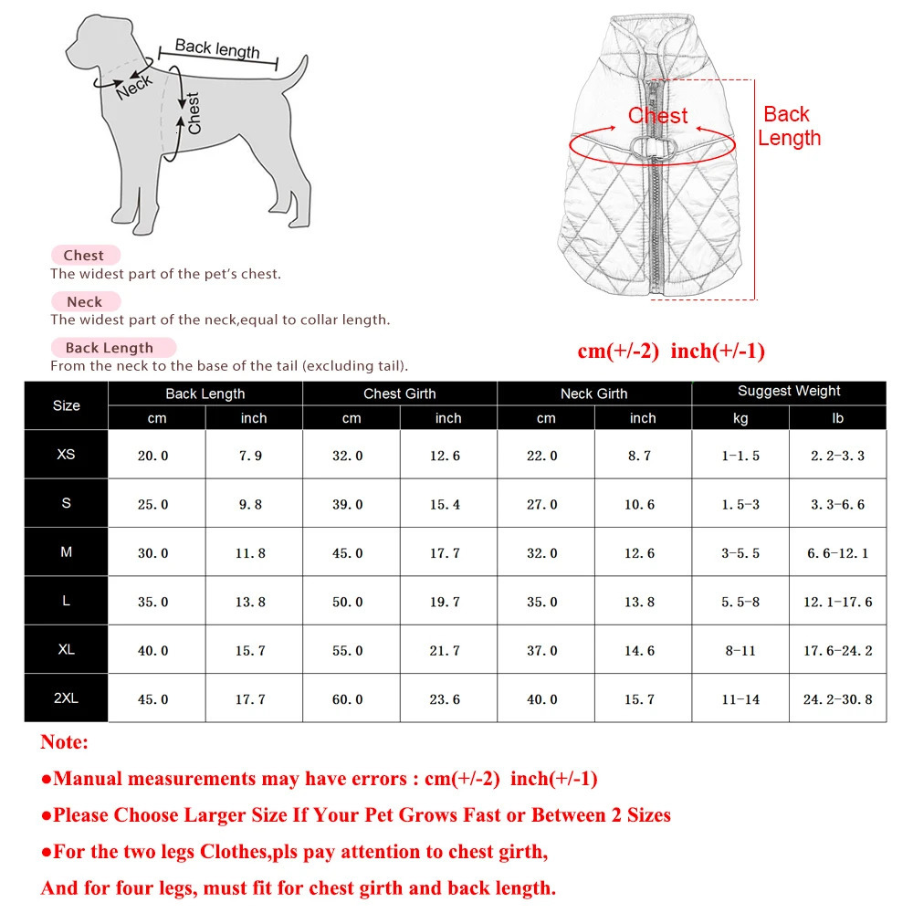 Waterproof Small Dog Coat Autumn Winter Warm Pet Clothes For Dogs Cat Safety Reflective Puppy Vest Jacket Chihuahua Pug Costume 250814