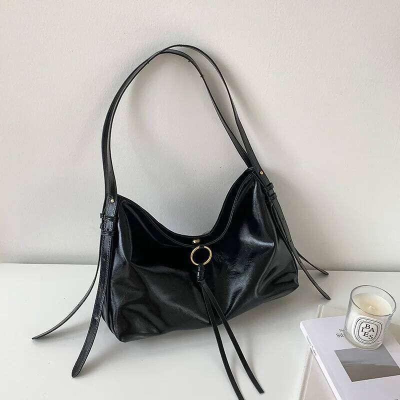 Designer Luxury Models Lazy Wind Shoulder Bag Commuting Senior Sense Of Temperament Women S Retro Large Capacity Crossbody Tote Bags