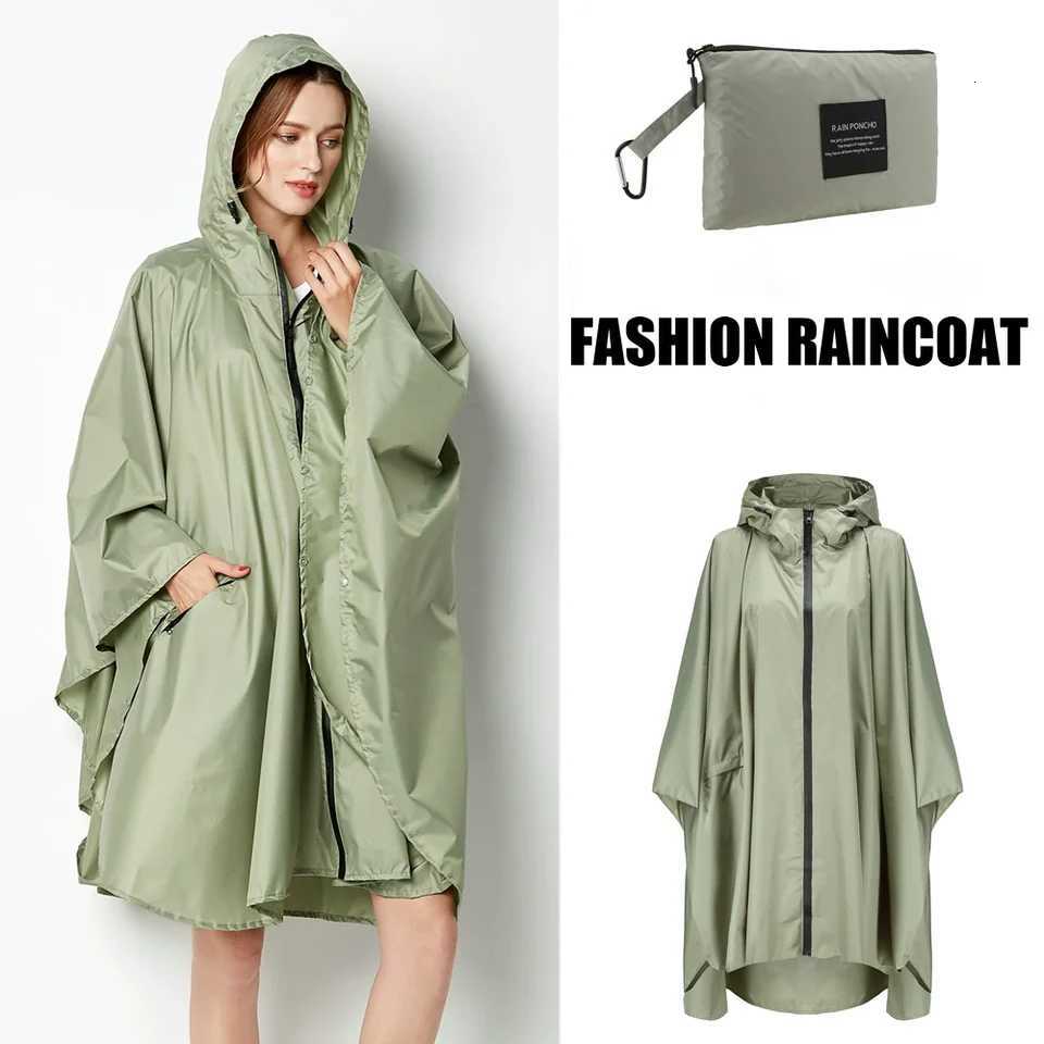 Big Size XXL Women Breathable Raincoat Lightweight Rain Coat Poncho Ladies Waterproof Cloak Raincoats Adults Windproof Rainwear Y250814