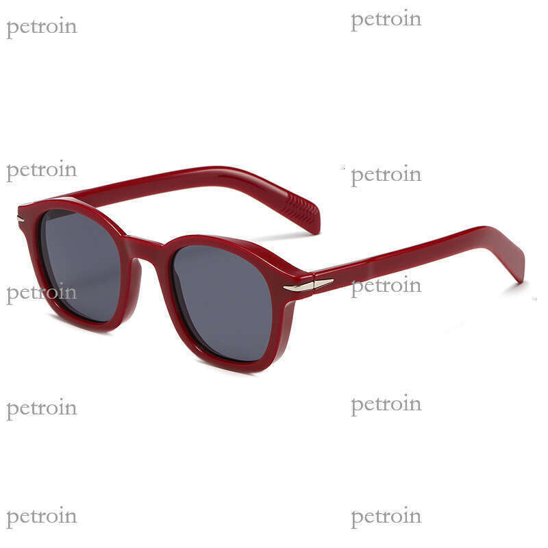 New Square Thick Frame Fashion Versatile Sunglasses for Men Women with High-end Feel and UV Protection