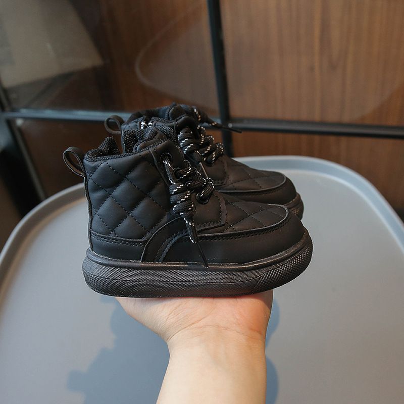 Winter Kids Boots Warm Plush Boys Toddler Girls Boots Fashion Children Casual Shoes Kidsnest Boys Girls Boots for Kids Size US 5C-12.5C