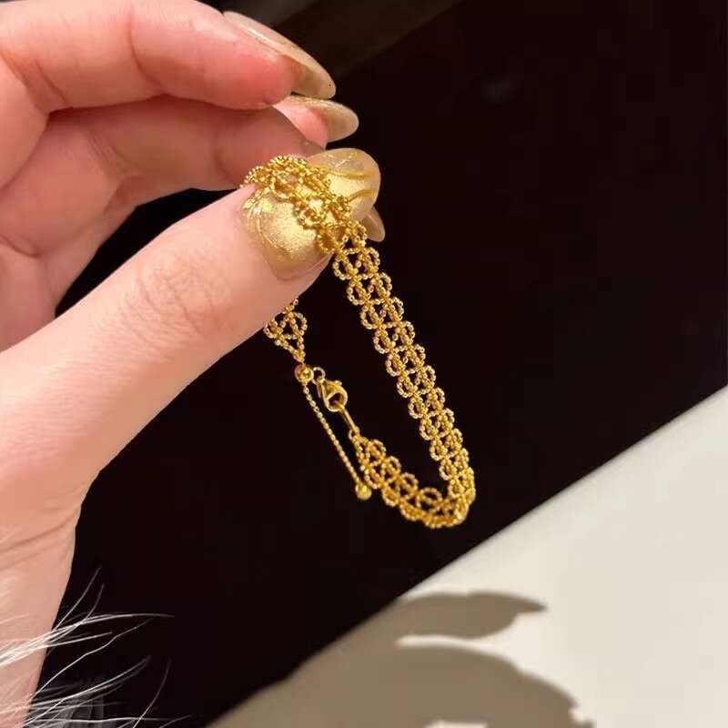 for Women Jewelry Design Hollow Bracelet Designer Watch Strap Simple Lace Fashion Light Elegant