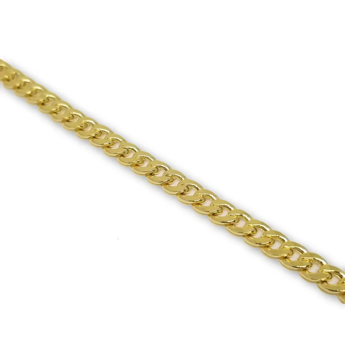 Wholesale 14K 18K Gold Filled Cuban Link Chain Bracelet Iced Out Hip Hop Necklace Fine Jewelry Men Women