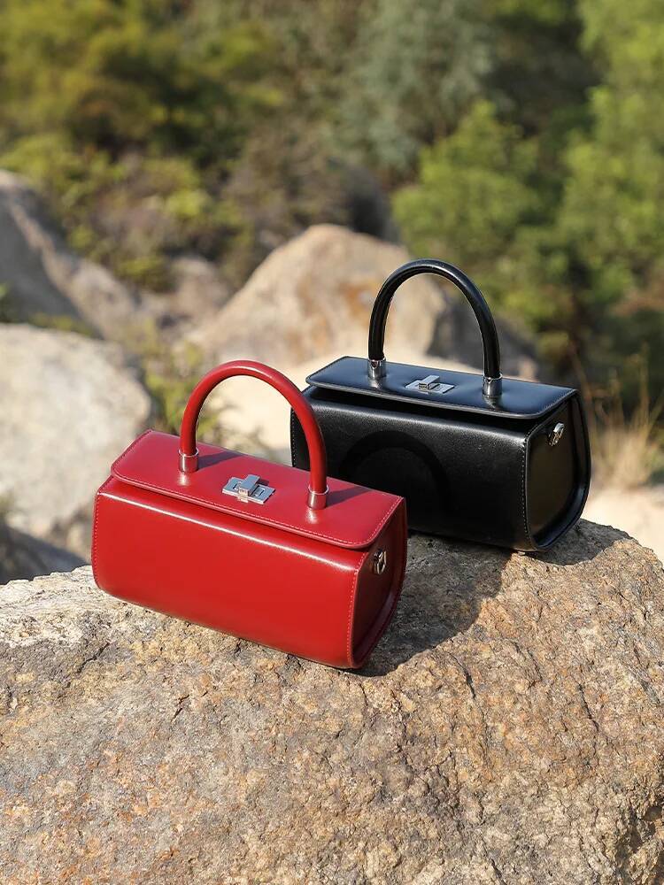 YANATARI Genuine Leather Woman Shoulder Handbags Ladies Crossbody Bags Designer Minimalism Mini Bag White