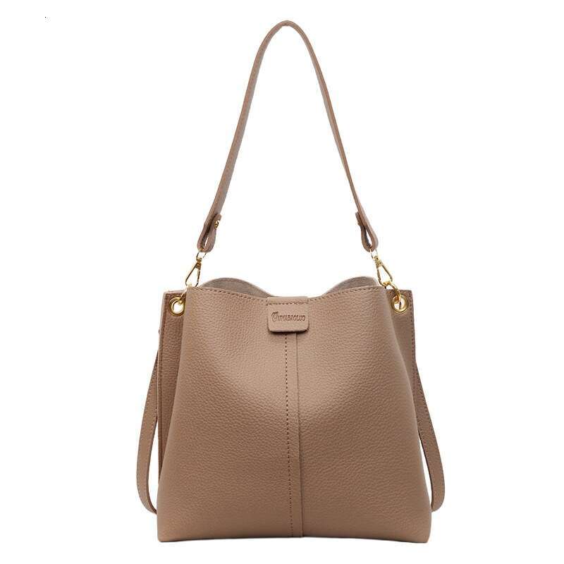 Designer bag Luxury bag Large Capacity Bucket For Women 2025 New Fashion Shoulder Simple Texture Crossbody Bag