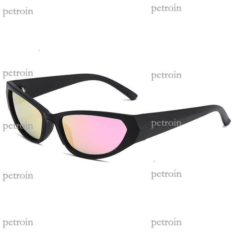 New Style Personality Fashion HD Polarized Futuristic Cat Eye Y2K Trendy Sunglasses