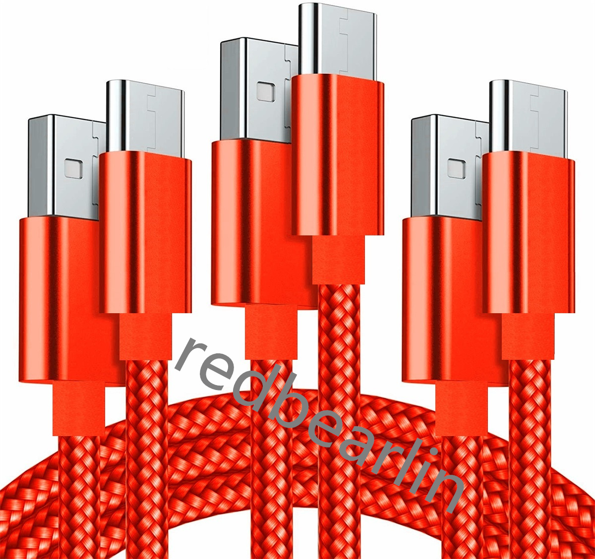 High Speed 1M 2M 3M 2.4A Quick Charging USB C Type c Micro V8 5pin Fabric Nylon Alloy USB Cable Cables For Samsung S23 S25 Note 20 Htc lg Android phon
