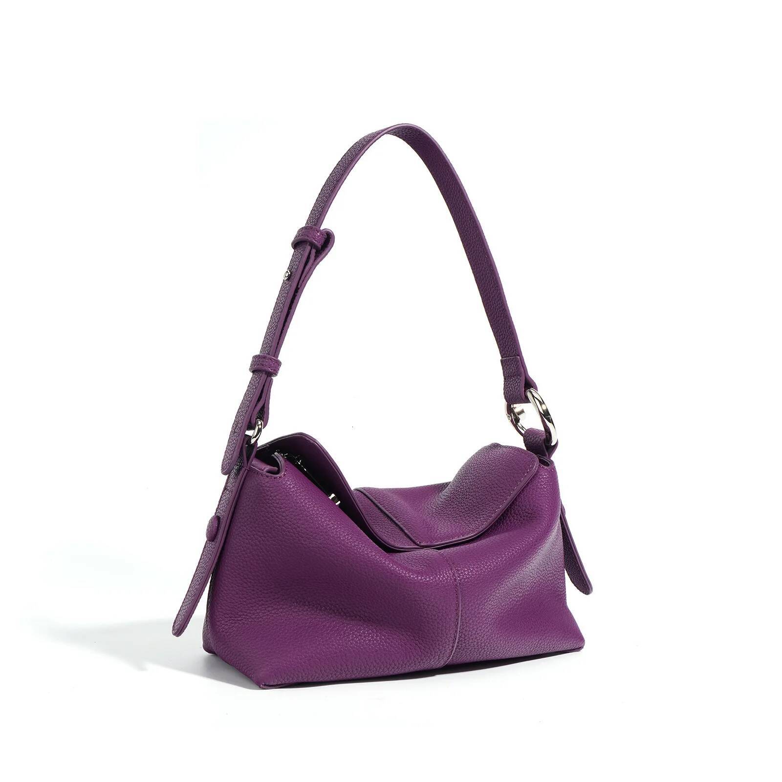 For Woman Designer Women's Handbag Cowhide Crossbody Bag Leather Armpit Commuter Shoulder Bags