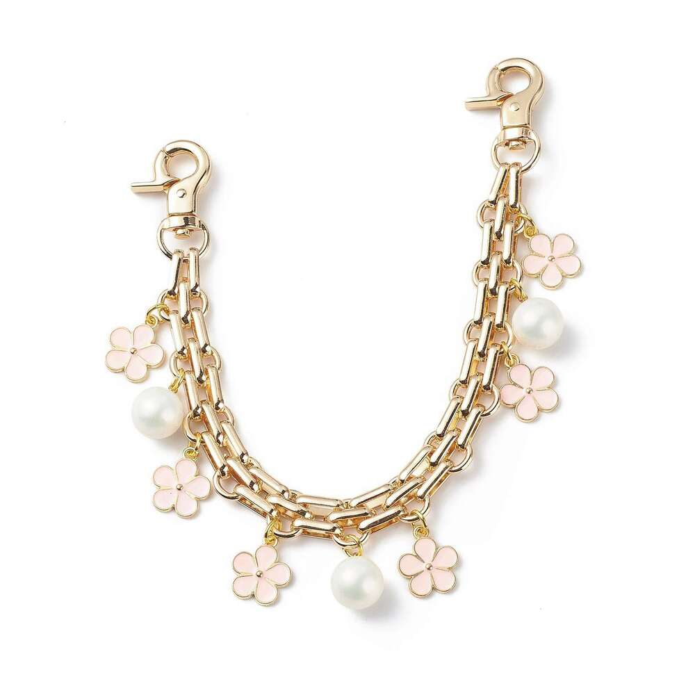 Bag charms designer charm for women Flower Chain shoulder bags Pendant handbag Metal Chains men Car Keychain