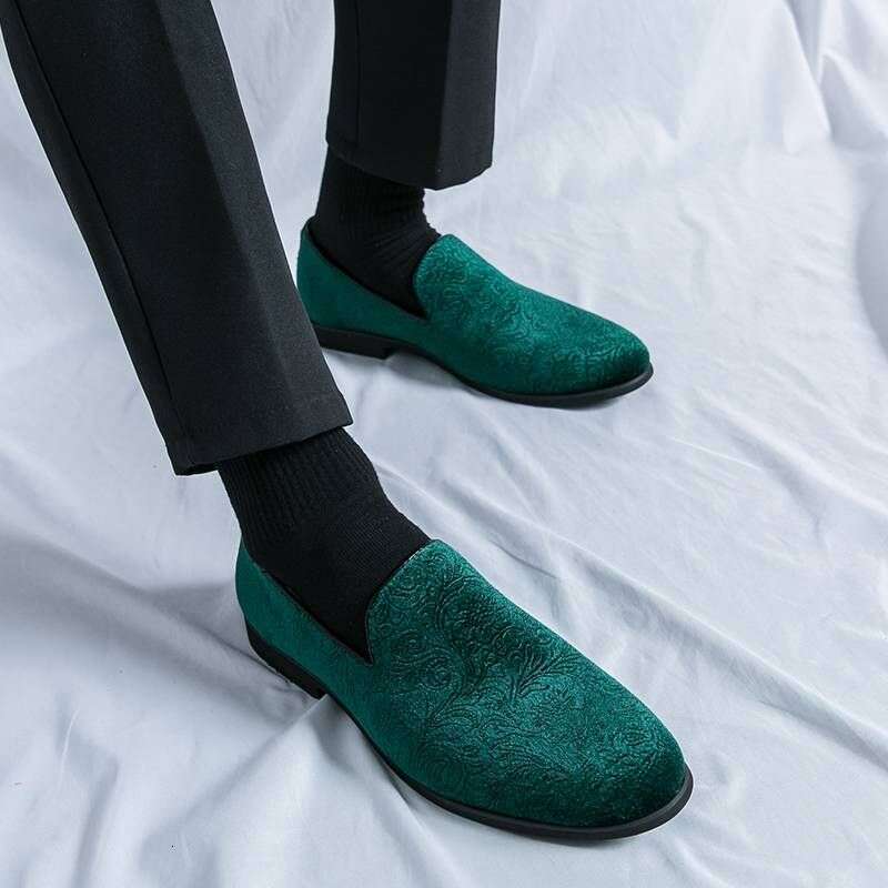 Brand Special Edition Rubber Sole Handmade Business Casual Leather Shoes Men