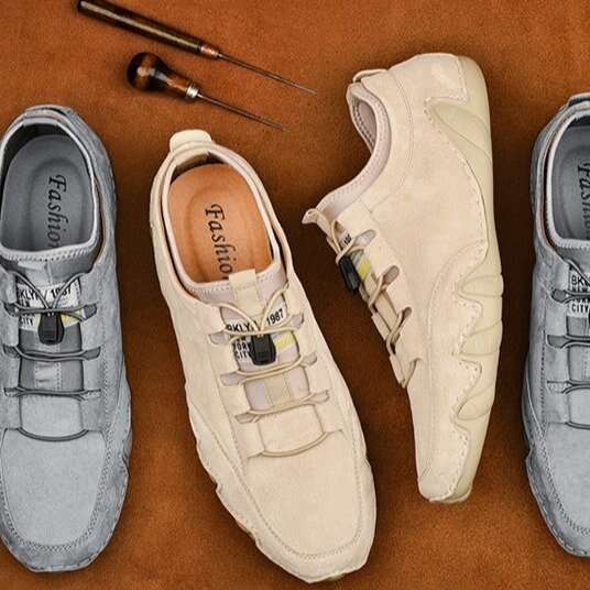 New men's outdoor and leisure driving low top sports shoes