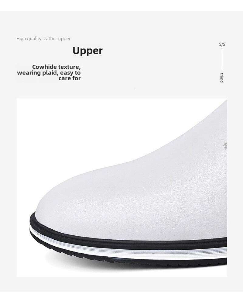 2023 Spring and Autumn Plus Size Men's British Leather Shoes