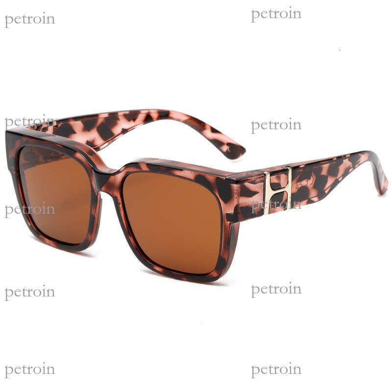 New TR90 Polarized Square Frame Sunglasses Fashion Trend Versatile UV Protection