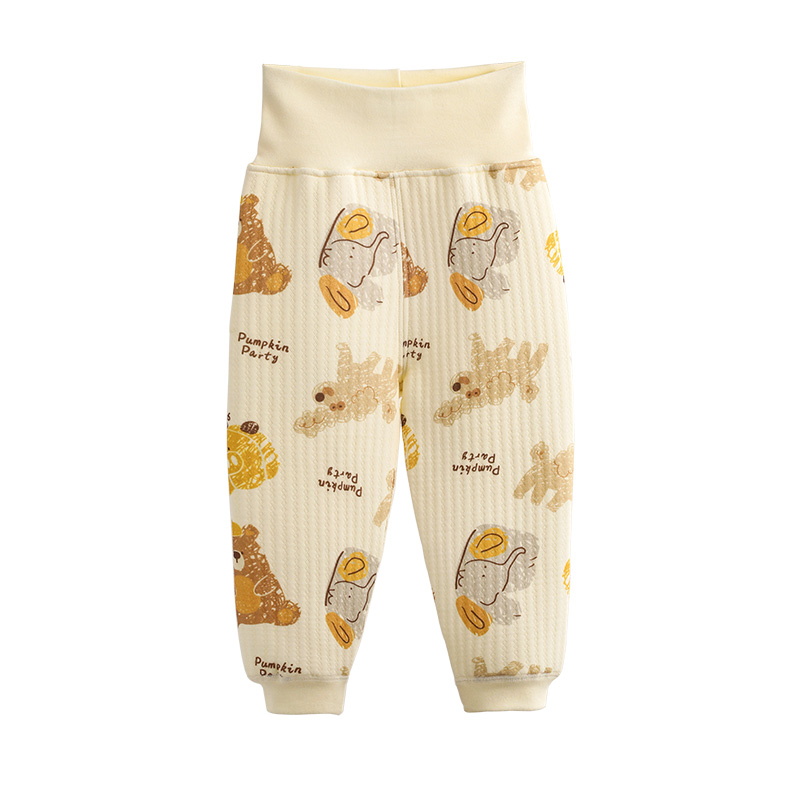 Toddler Cozy Cotton Trousers with Elasticized Waisband