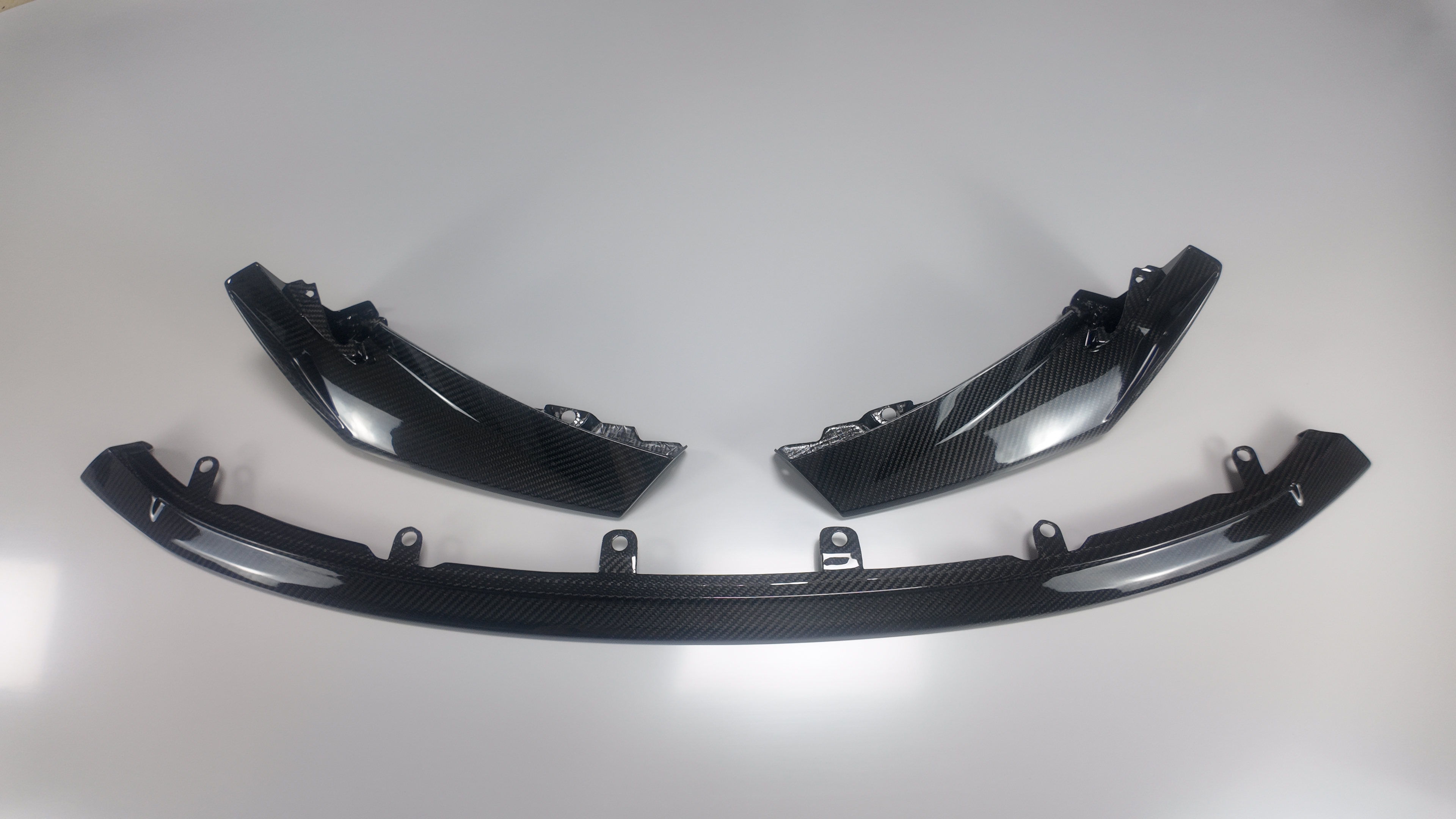 Dry Carbon Fiber Front Lip Splitter Trim For BMW M3 G80 M4 G82 G83 Auto Racing Bumper Diffuser 2021-2023 xDrive Performance CSL