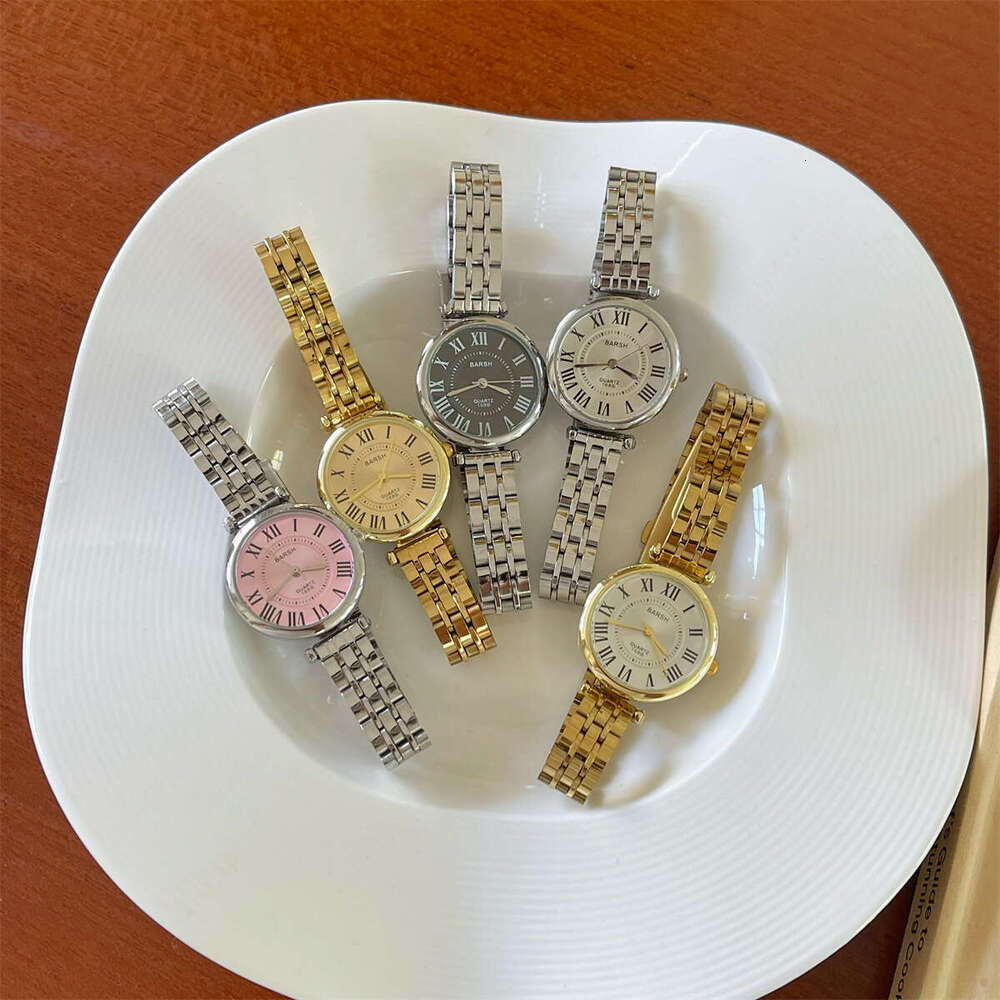 Designer European Style Watch Fashion Roman Dial Niche Light for Women Luxury Women's Wristwatch