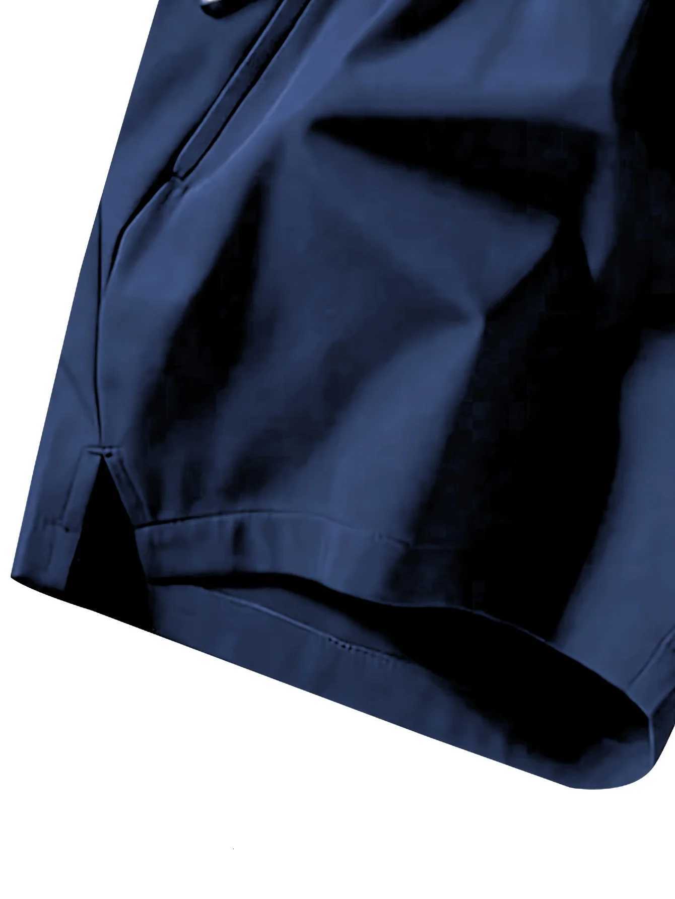 Summer beach volleyball badminton basketball sports new ice silk breathable solid color drawstring shorts men wear thin loose sp Y250814