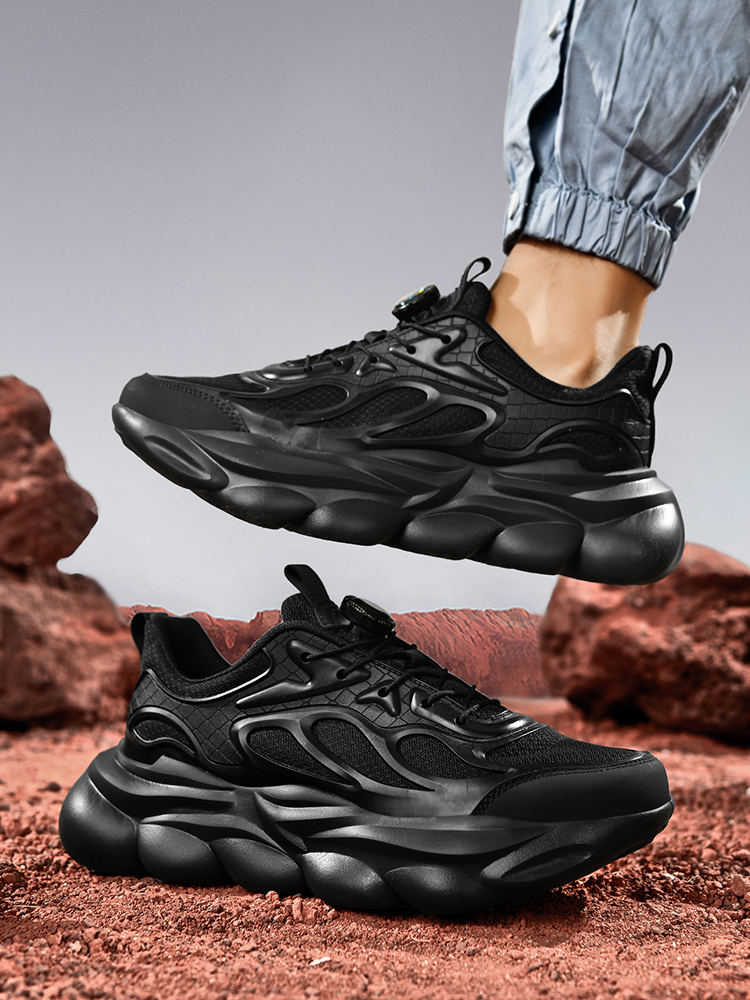 mens and womens running shoes sneakers designer trend thick sole comfortable breathable grip