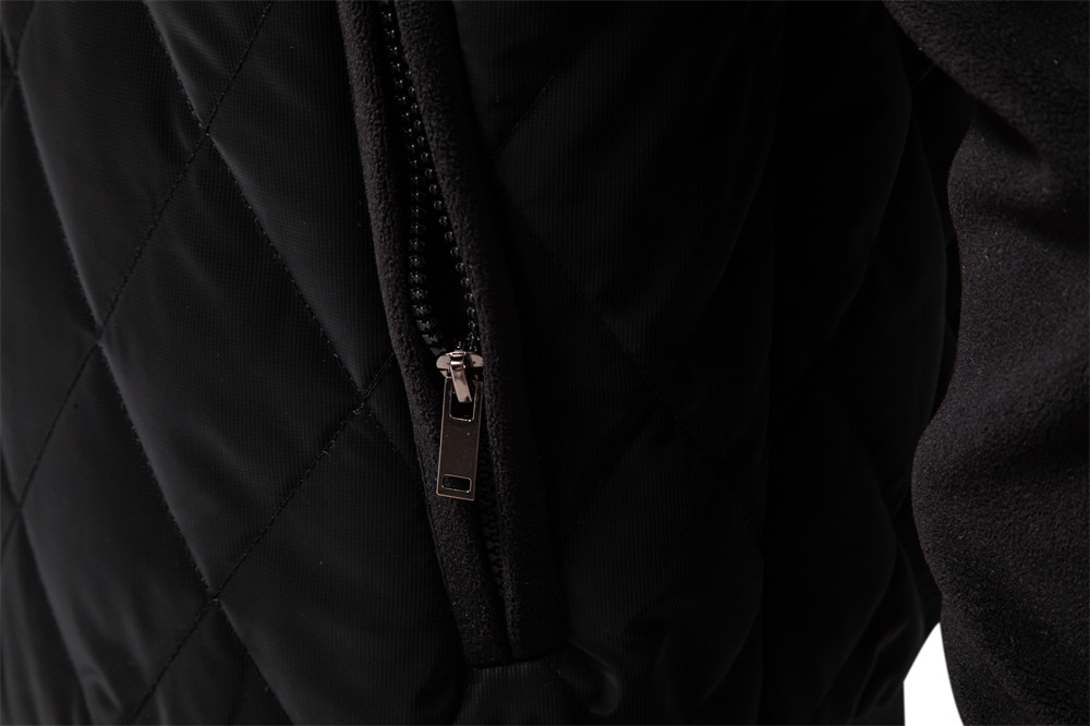 Designer jacket New Men's Fleece Lined Jacket Autumn Winter Thickened Coat Casual Drop Shoulder Male Outerwear Warm Jacket EUR size: S-2XL