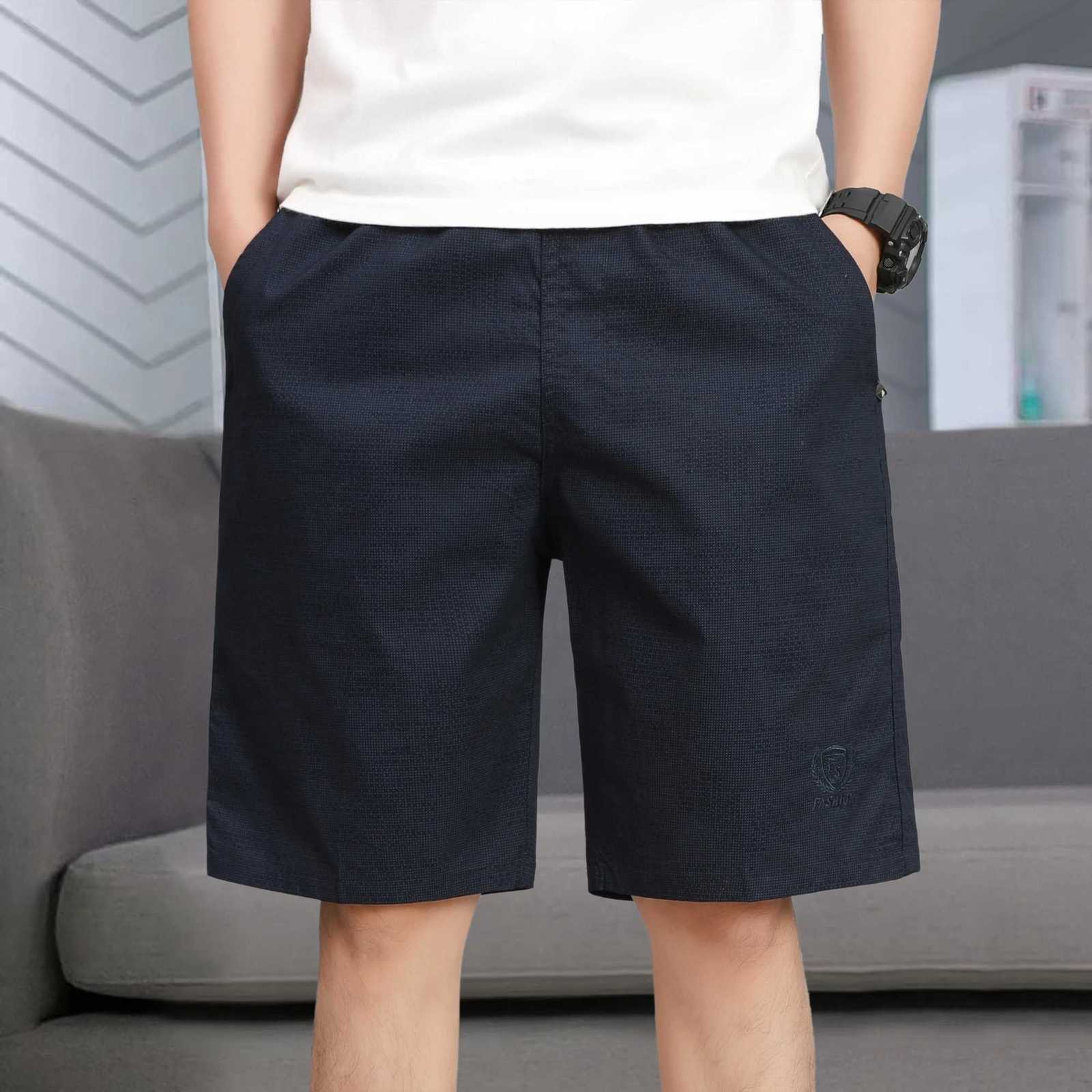 New shorts mens summer thin section casual quick dry five-minute pants loose large size sports pants Y250814