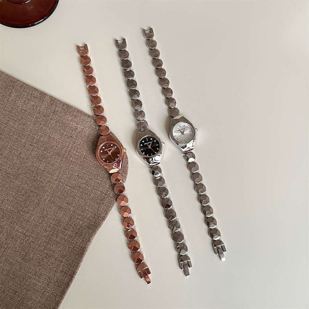 Designer Watch for Women, Compact Thin Strap, Exquisite Korean Version, Fresh Chic Style, Women Small Dial, Student Simple