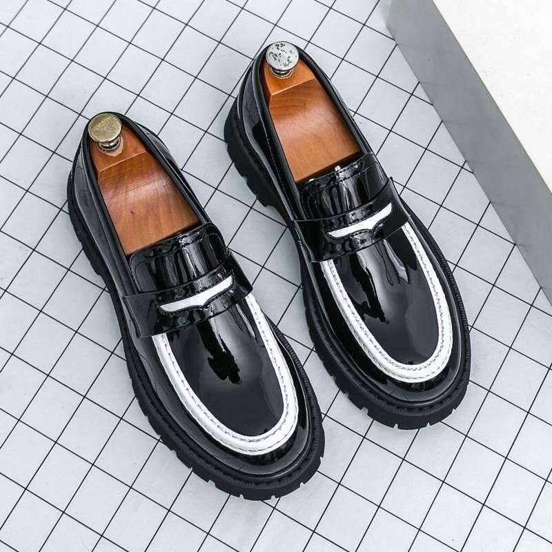 Leather Wedding Formal Oxfords Business Casual Office Work For Men Classic Pointy Men's Dress Shoes