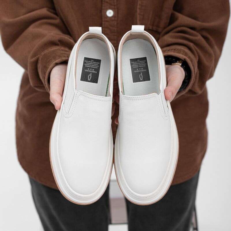 Le Fu One Step Lazy Casual Board 2025 Summer New Product Versatile Soft Bottom Trendy Men's Shoes