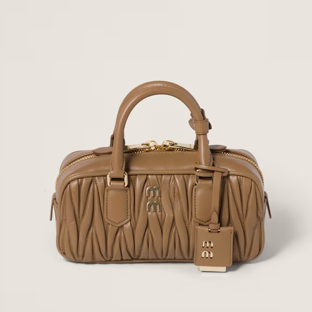 Arcadie Shoulder Bag Beau Handbag Designer Soft Sheepskin Wander matelasse Hobo bag For Women Luxury Pocket Bowling bag Top Quality with box and dust bag 5BP088 10A+