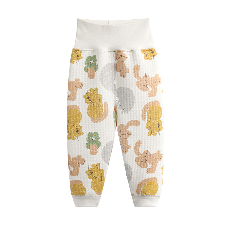 Toddler Cozy Cotton Trousers with Elasticized Waisband