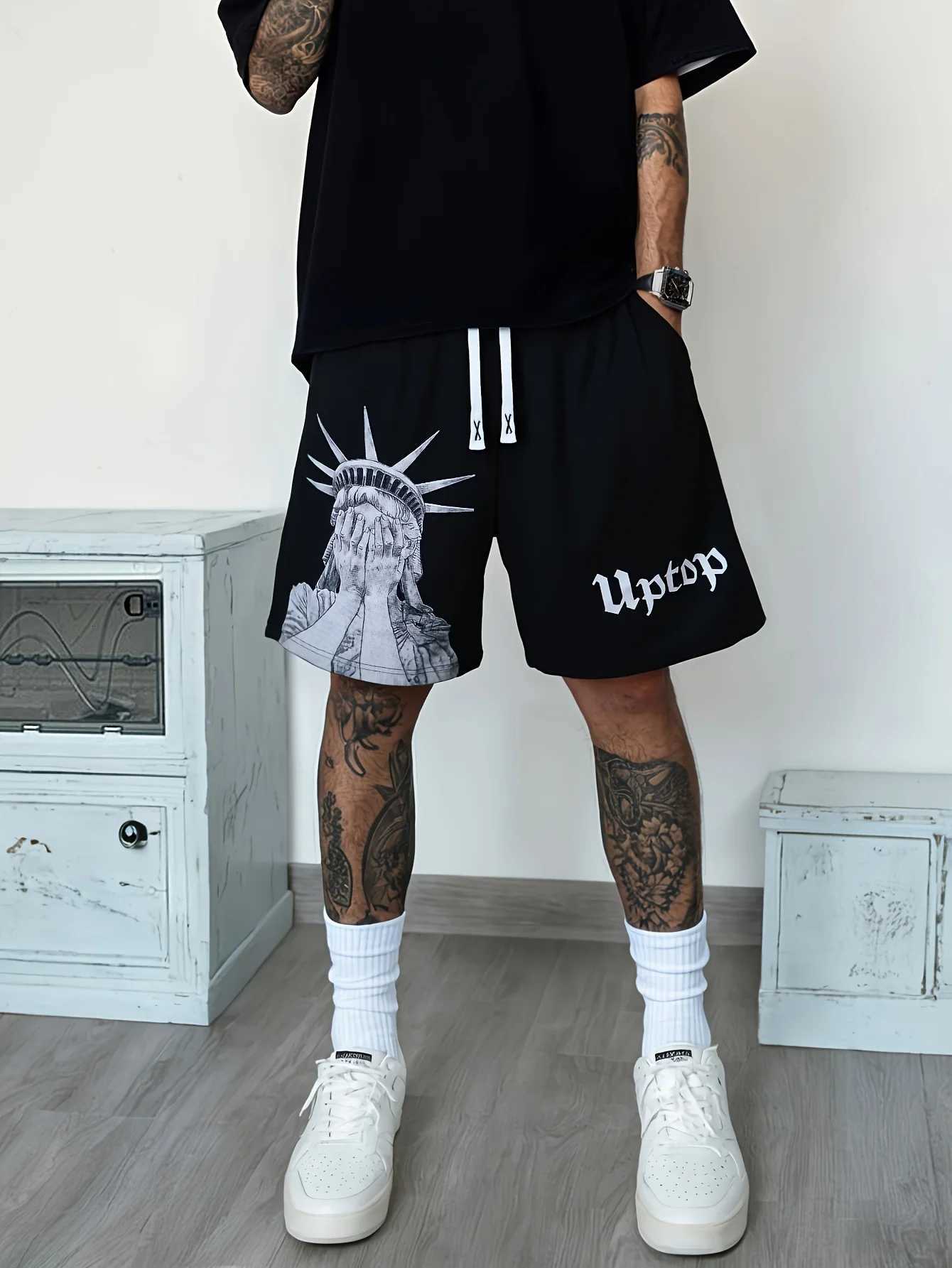 The 2025 summer new 3D printed mens shorts are suitable for daily street wear The polyester fiber is comfortable and breathable Y250814
