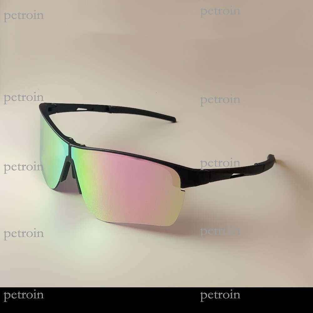 New Folding Outdoor Sports Cycling Half Frame Portable Colorful Sun Protection Sunglasses Professional Windproof Ultra-light Glasses