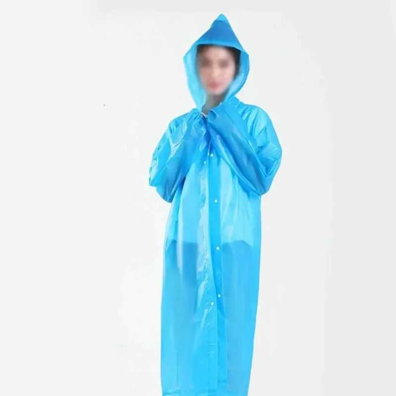 Raincoat Non-disposable Unisex Thickened Waterproof Outdoor Clothing Long Section of Anti-storm Rain Rainwear Y250814