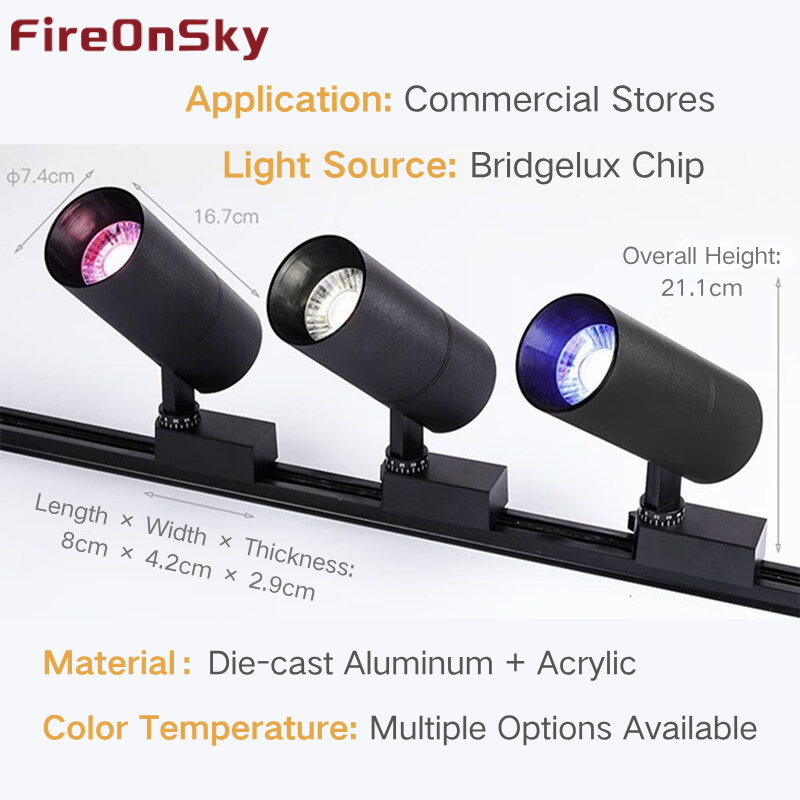 Track Light LED Fruit and Vegetable Lighting Solution -Ideal for Supermarket Vegetables & Meat Shopping mall exclusive 7