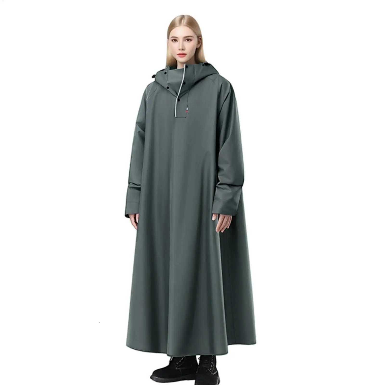 Poncho Rain Motorcycle Riding Raincoat Reusable Long Motorcycle Rain Poncho For Men Women Scooter Fishing Camping Outdoor Y250814