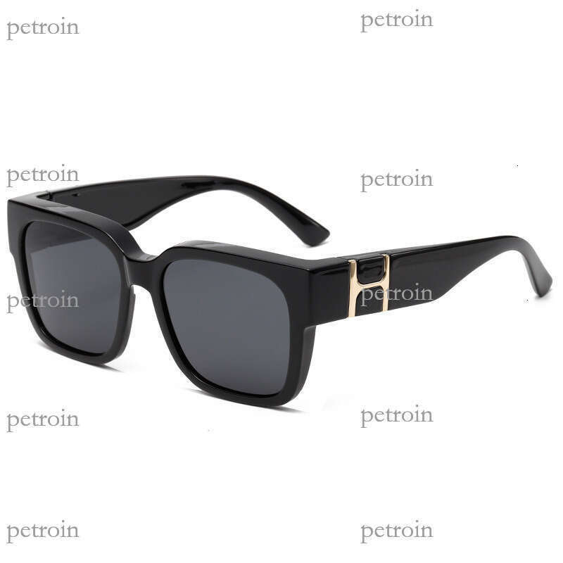 New TR90 Polarized Square Frame Sunglasses Fashion Trend Versatile UV Protection