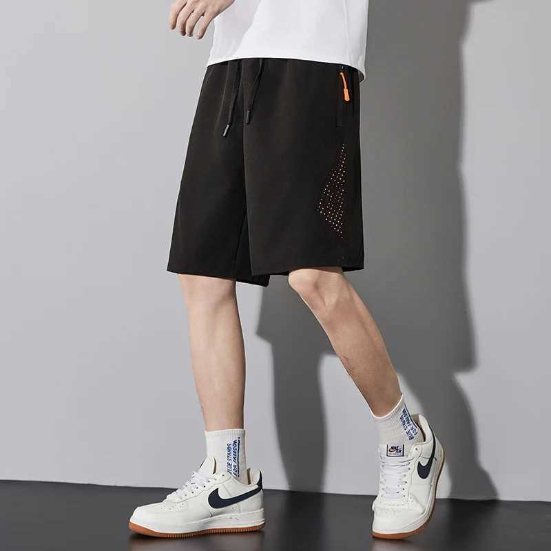 Men Running Shorts Sports Athletic Shorts Elastic Waist Breathable Workout Gym Jogging Shorts Casual Summer Outdoor Track Y250814