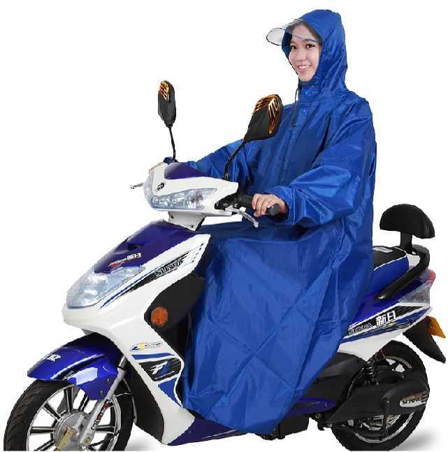 Men Women Bicycle Thick Long Rain Poncho with Sleeves E-bike Fishing Rain Ponchos mujer Long Raincoat Woman Man capa de chuva Y250814