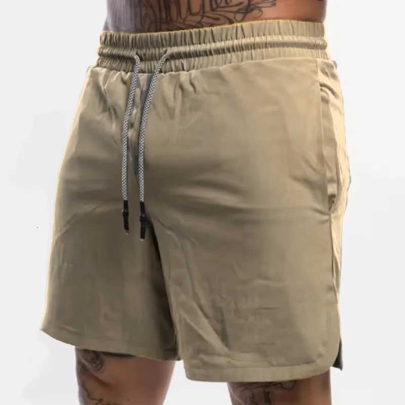 Men Hot Shorts Light Weight Thin Short Pants Running Squat Fitness Shorts Men GYM Wear Quick-drying Drawstring Shorts Y250814