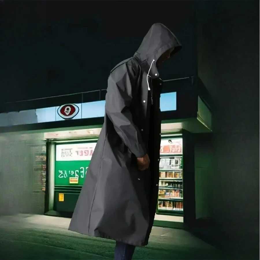 1PC Disposable Raincoat Long Full-body rain-proof mens adult women ransparent portable Y250814