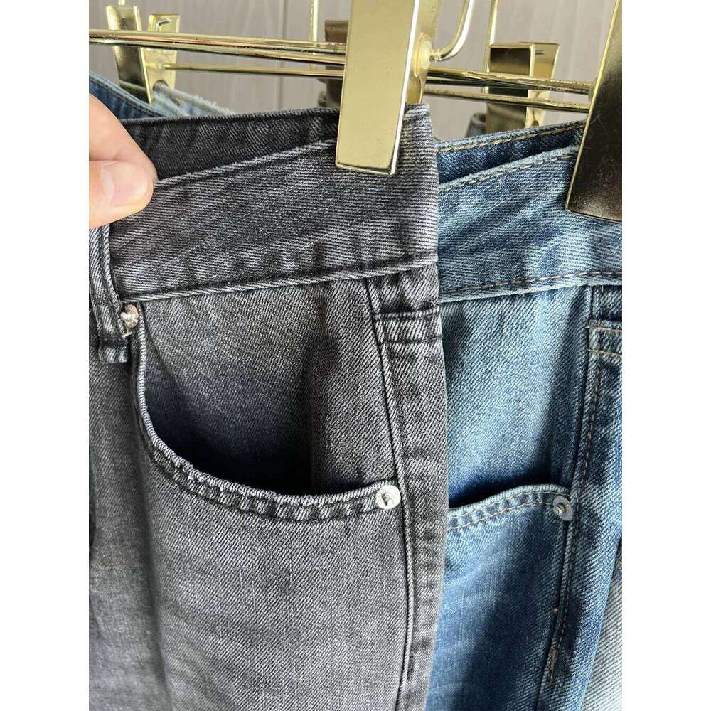 Z1975 straight height waist long jeans 2025 traf Autumn/Winter New Wash Product y2k Classic Jeans for women