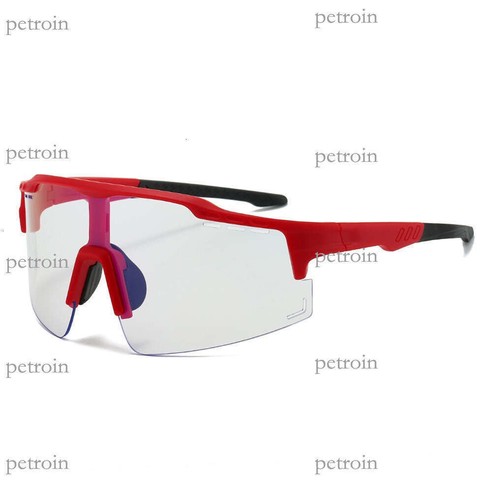 New sports cycling outdoor windproof unisex protective photochromic glasses